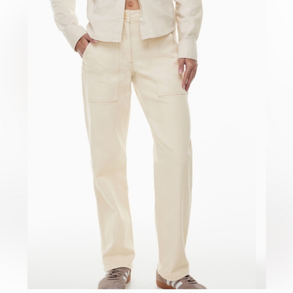 Wilfred Purple / Gray Straight Leg Pants